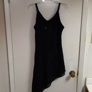 MICHEL USA TRIPLE STAP. COCKTAIL DRESS.